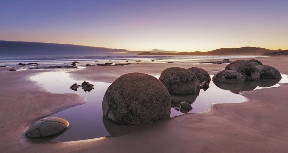 Moeraki Boulders, Südinsel 