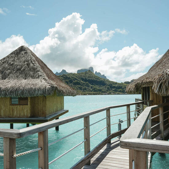 "Overwater Bungalows" im LE MOANA, Bora Bora 