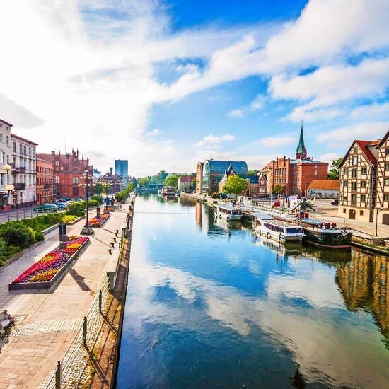 Die Altstadt von Bydgoszcz an der Brda © cone88 - stock.adobe.com