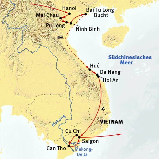 Vietnam: aktiv und ursprünglich